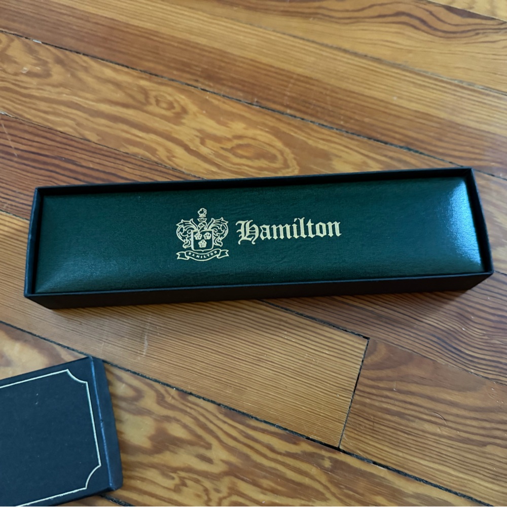 HAMILTON Khaki Automatic 8753 Men's Black Swiss Analog 35mm SS Not Original Box - Picture 14 of 16